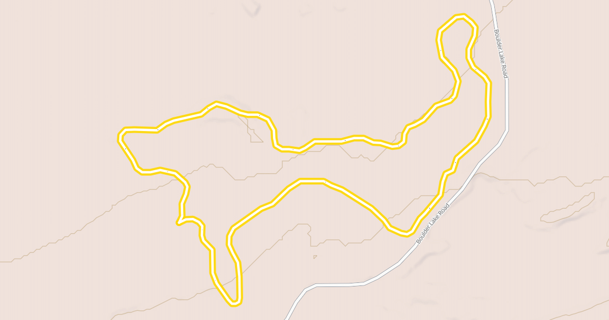 Map preview of Lonesome Grouse Trail