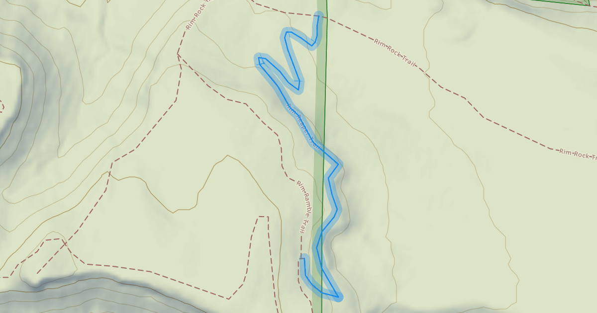Map preview of Rim Reaper Trail