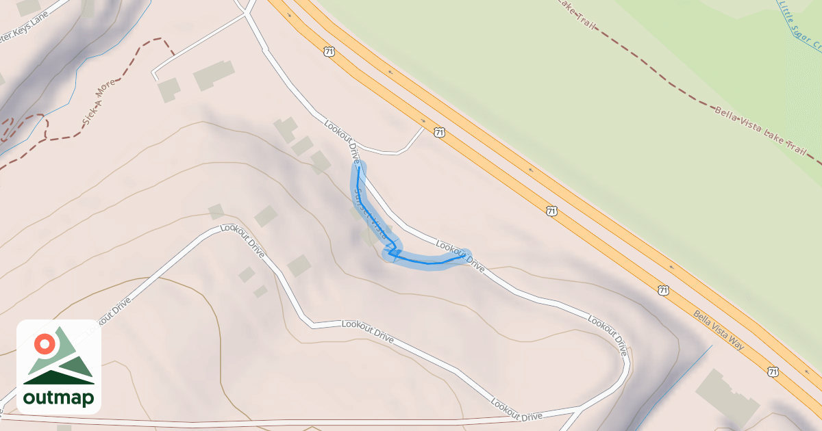 Map of Sunset Vista