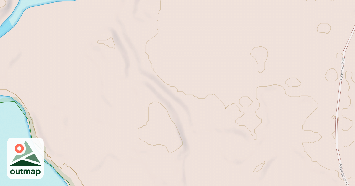 Map of FARLEY LAKE ROAD SPUR B