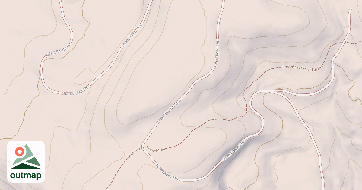 Map of EDGAR ROCK