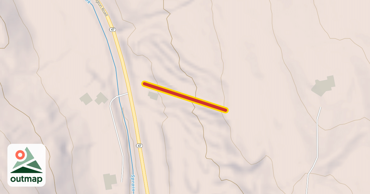 Map of Handle Tow