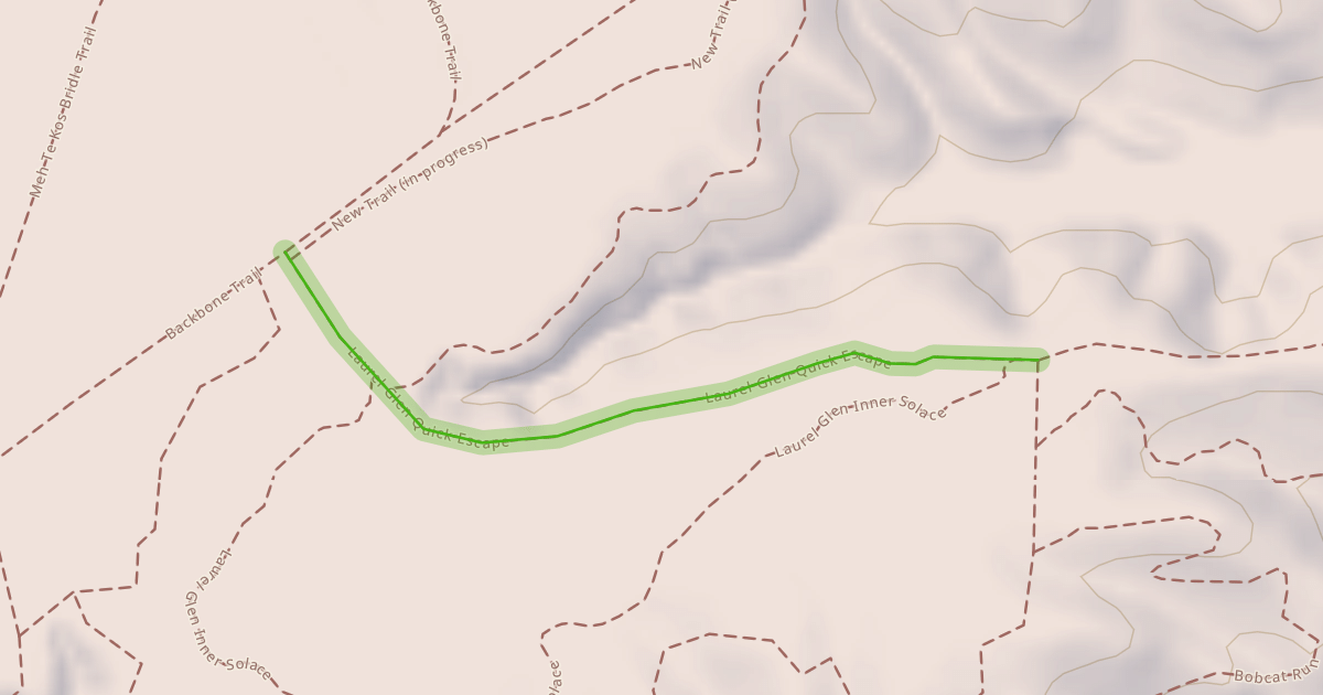 Map preview of Laurel Glen Quick Escape