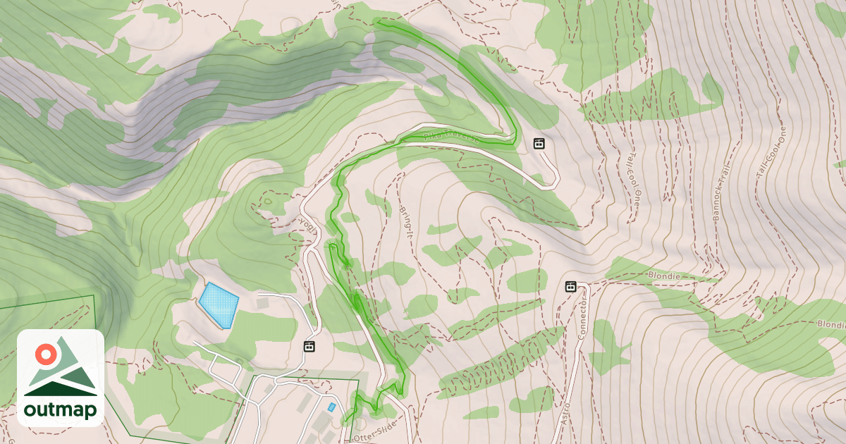 Map of Pika Traverse
