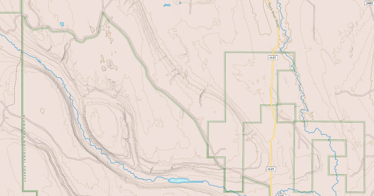 Map preview of COLE CREEK