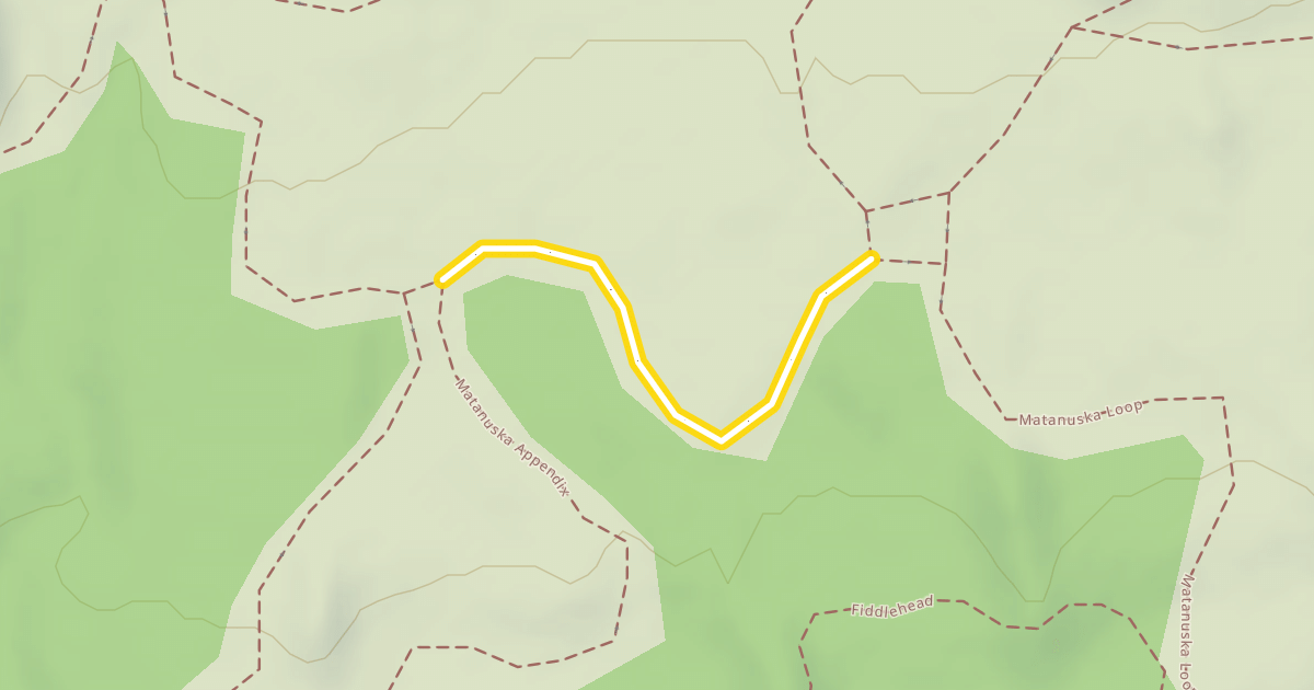 Map preview of Matanuska Loop