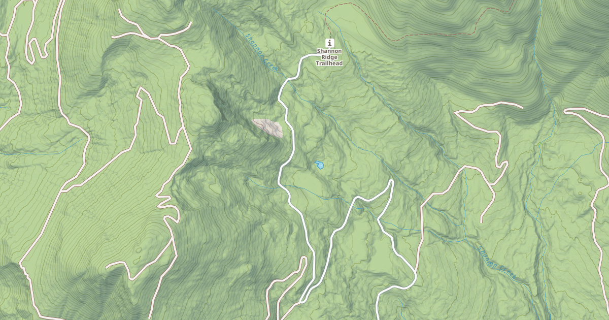 Map preview of SHANNON CR
