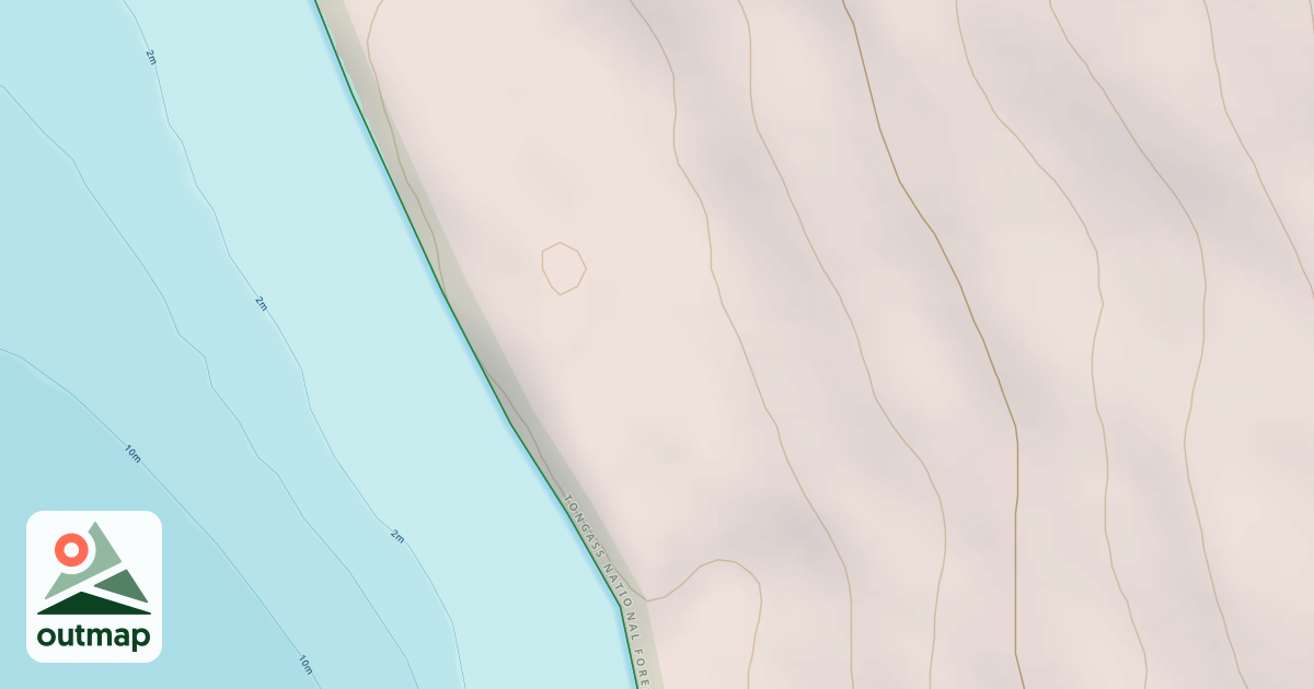 Map of Kizhuchia Creek Road