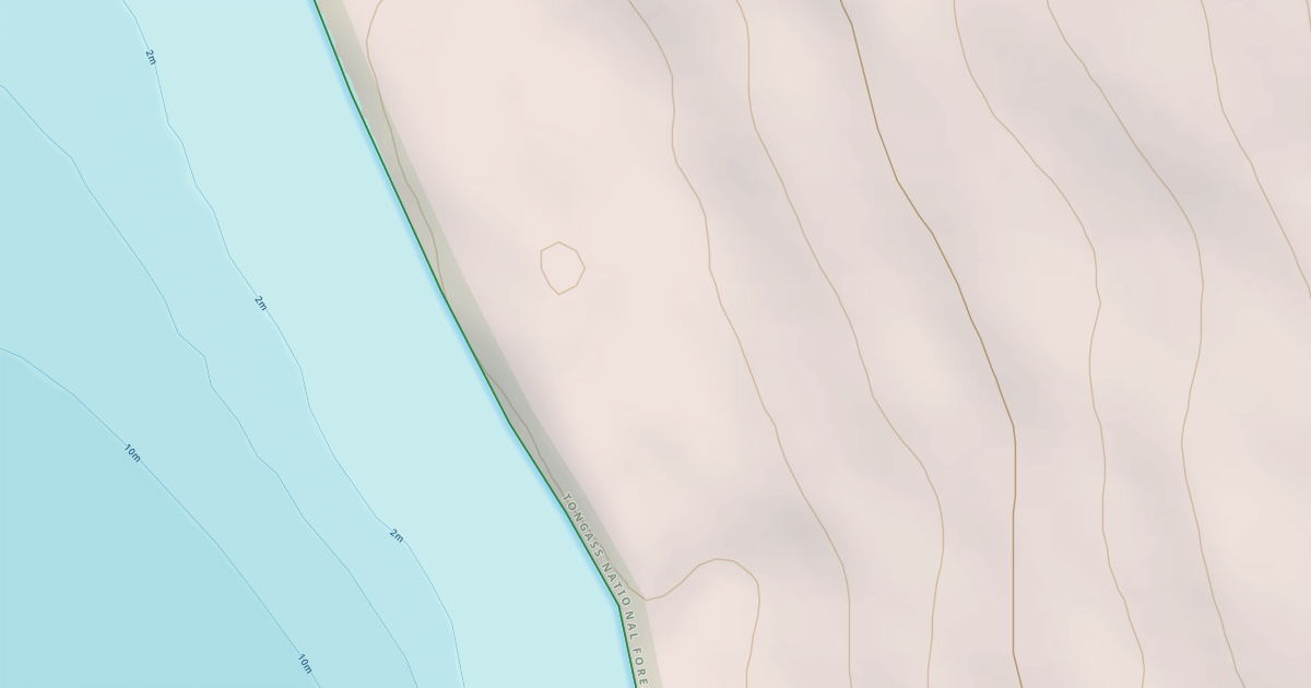 Map preview of Kizhuchia Creek Road