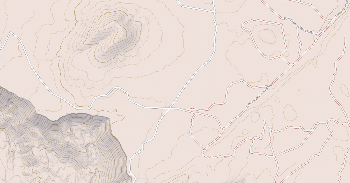 Map preview of USFS Motor Vehicle Use Map Roads {5AFF6E8A-0971-4786-B493-3AAAF3D6E598}