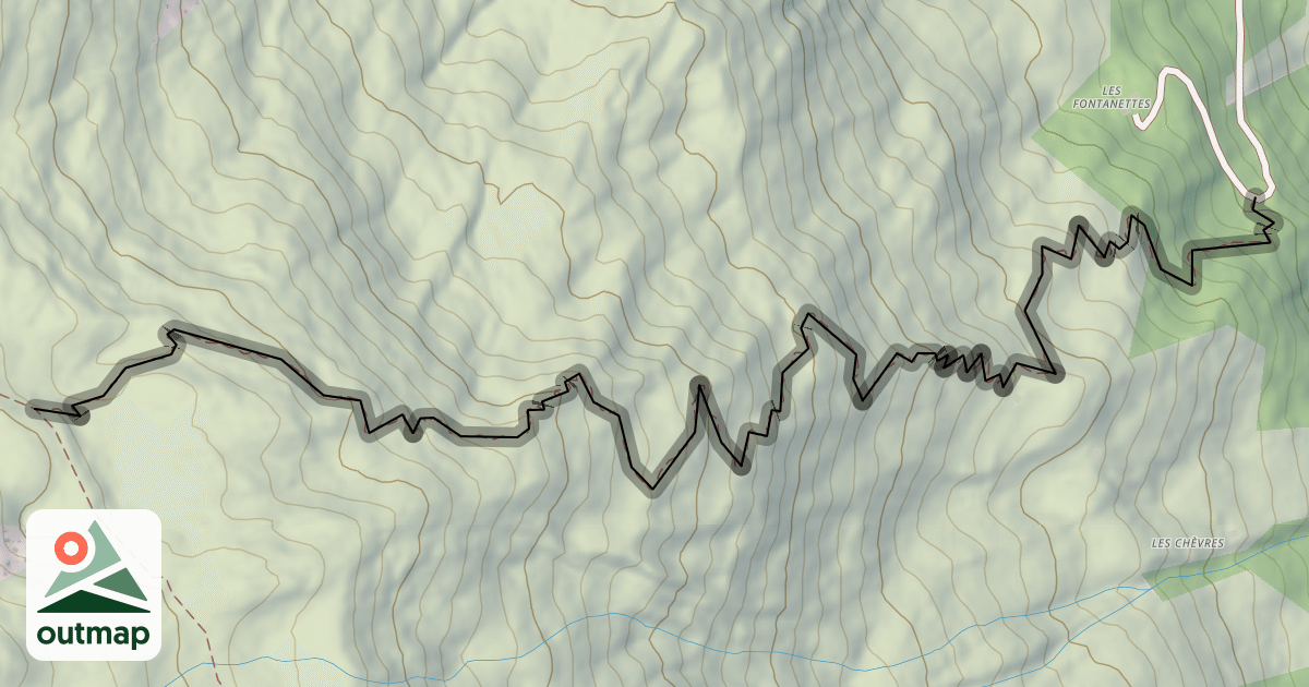 Map of E9 Single des Bétachos