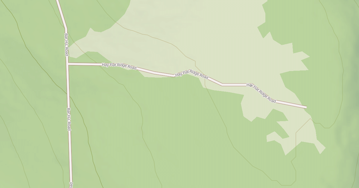 Map preview of HAY FLAT RIDGE