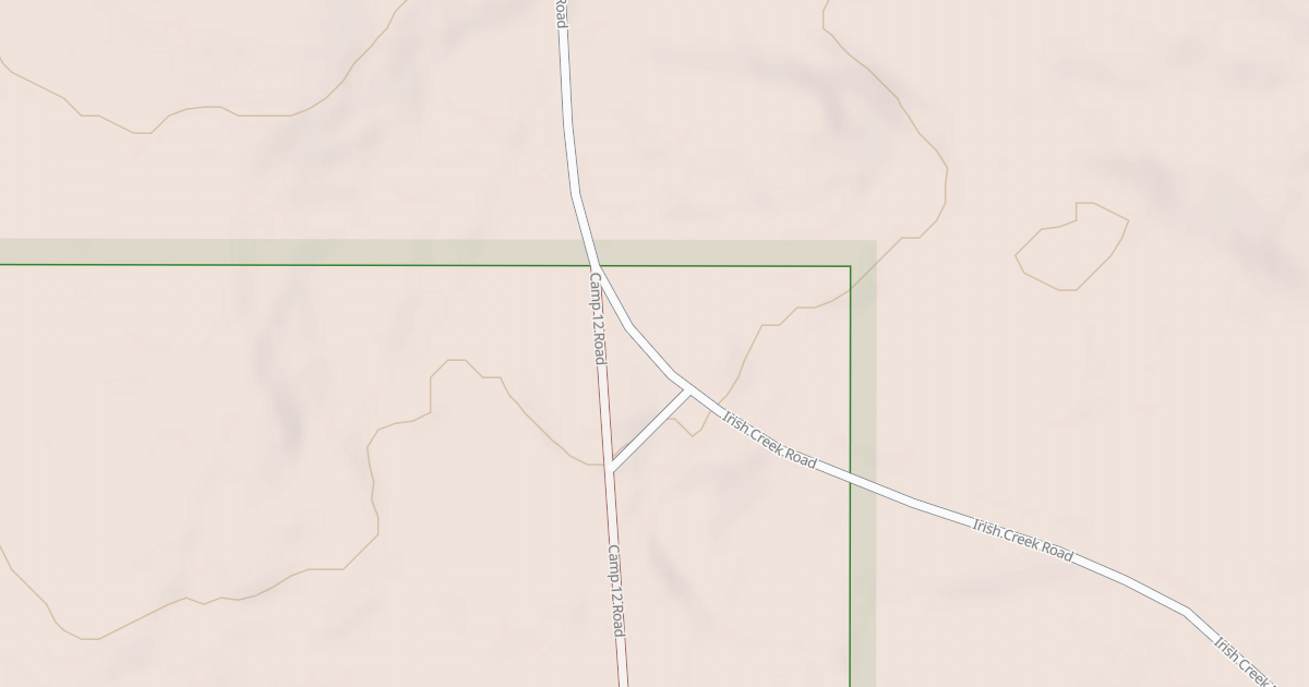 Map preview of Hovland Woods Trail