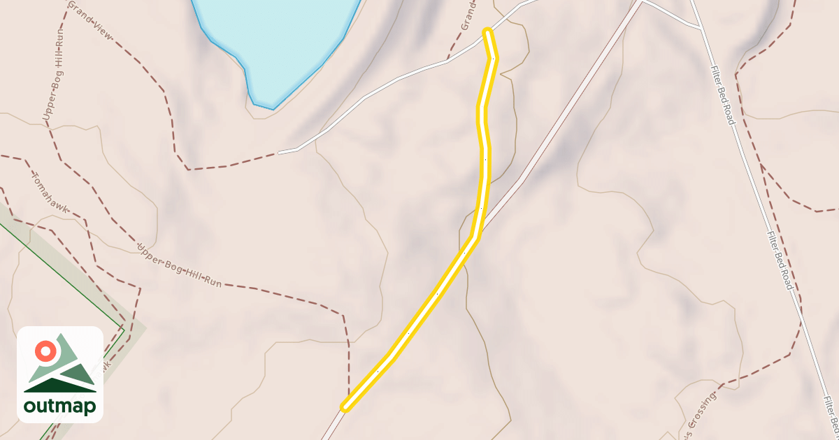 Map of Jackson's Jaunt