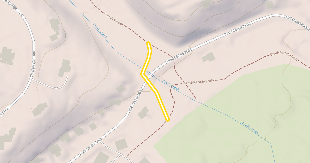Map preview of Ranch Loop