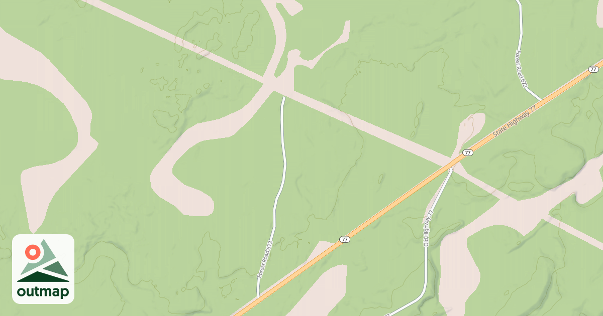 Map of FR 673
