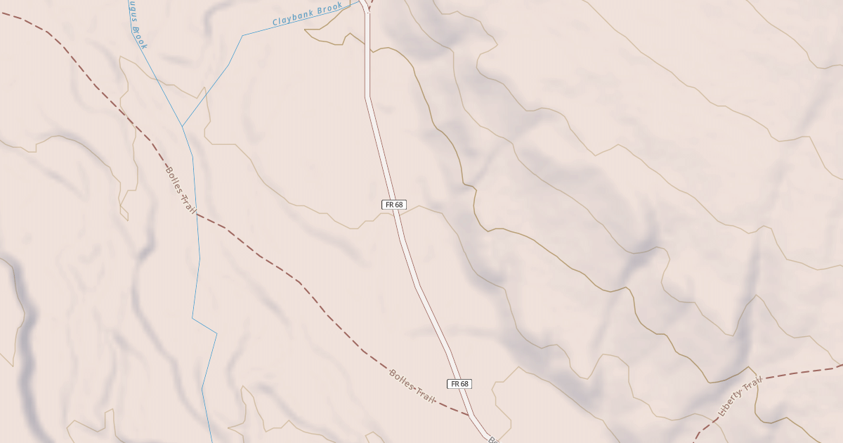 Map preview of Brook Trail