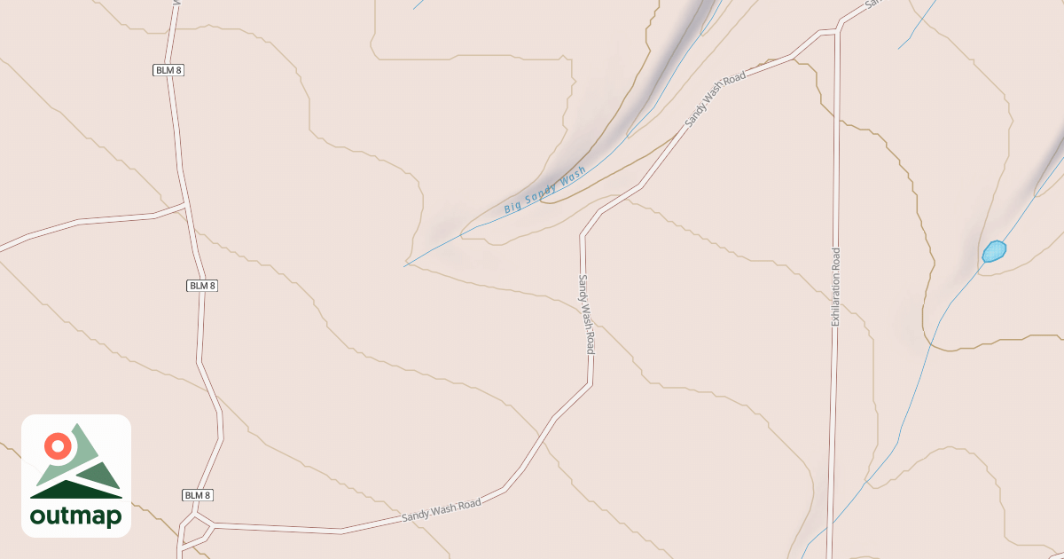 Map of BLM National GTLF Public Motorized Roads 67328027-b235-45bb-a66c-2dc56284506e