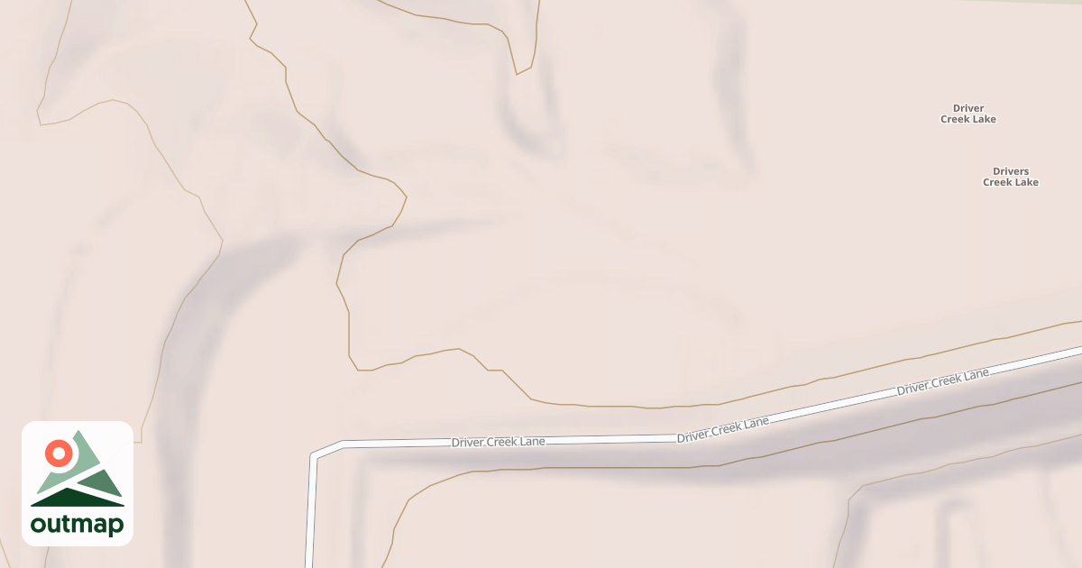 Map of DRIVER CR LAKE