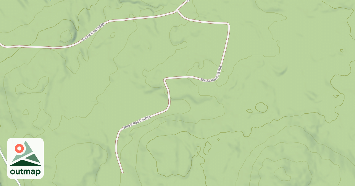 Map of FR 383BA
