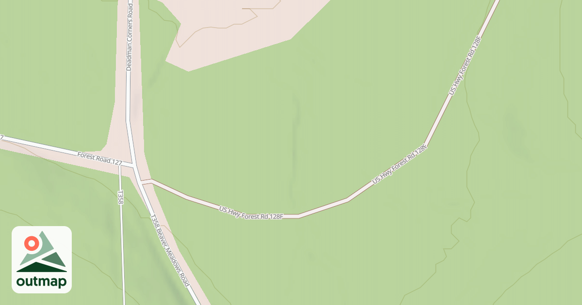 Map of DEADMAN CORNER - F