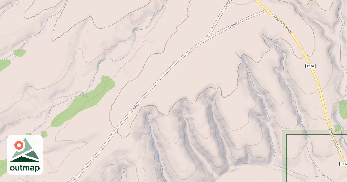 Map of BODIE