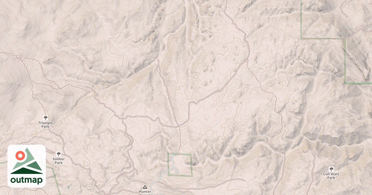 Map of ROCK CREEK