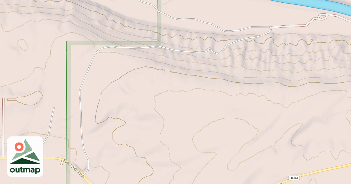 Map of SOUTH FALL RIVER