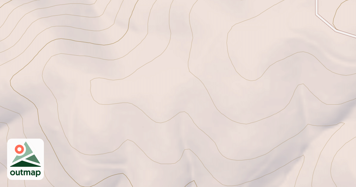 Map of ANDYS CABIN WEST