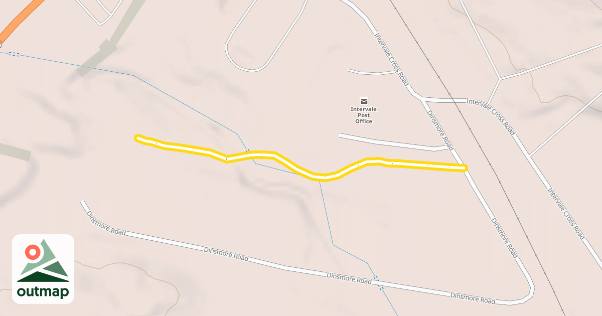 Map of 1785 Trail