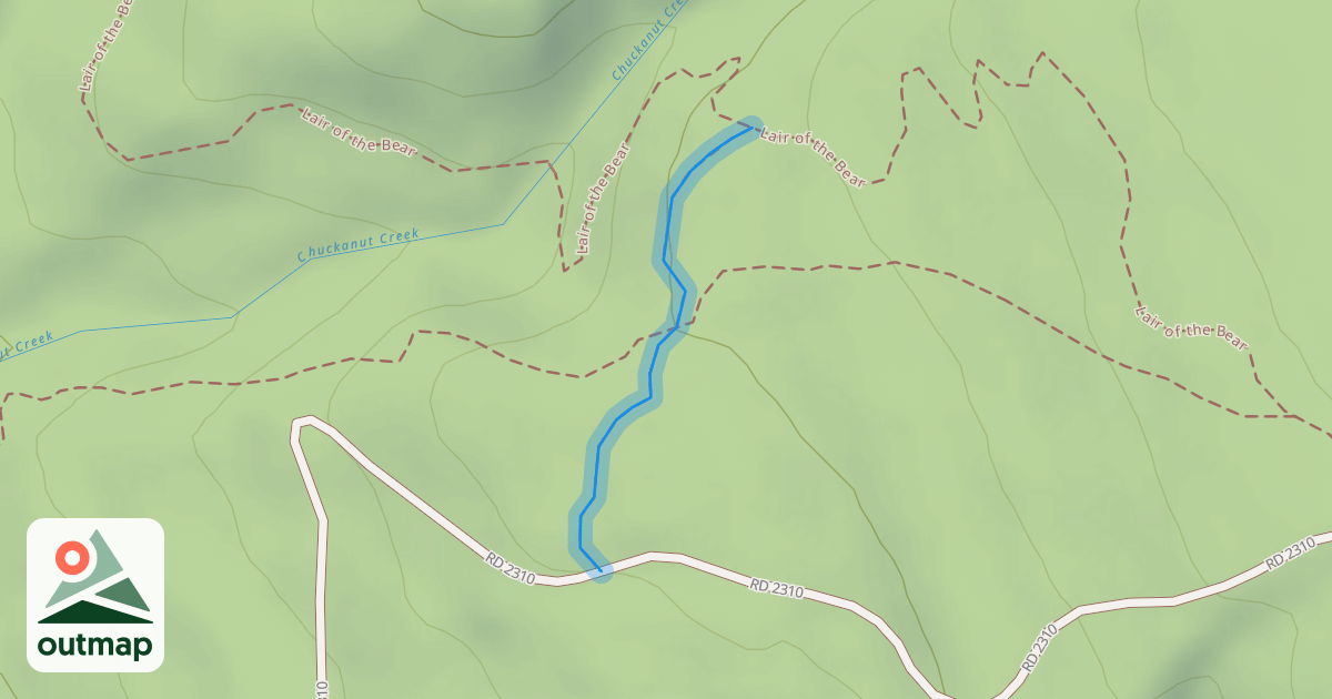 Map of Bear Connector