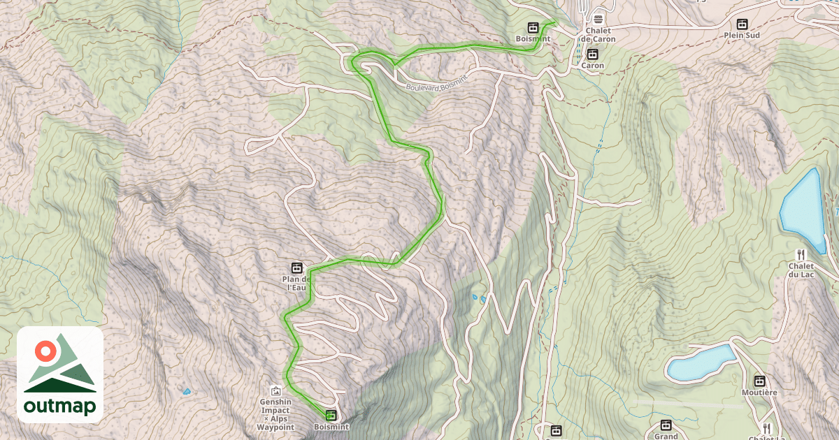 Map of Blanchot