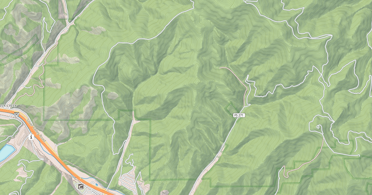 Map preview of Jewel Gulch