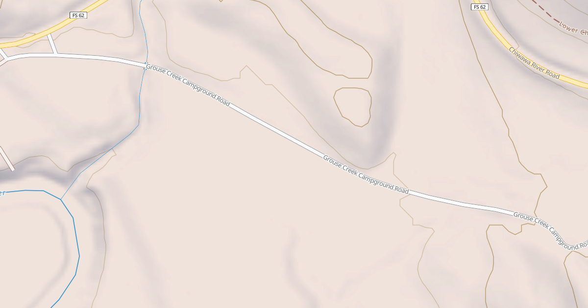 Map preview of GROUSE CREEK CAMPGROUND