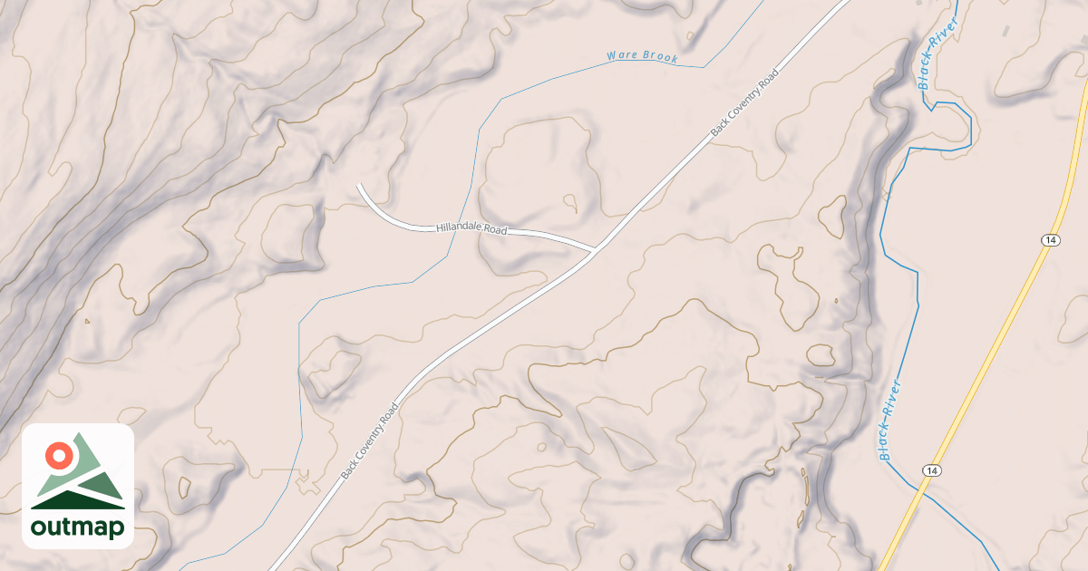 Map of 58/14B