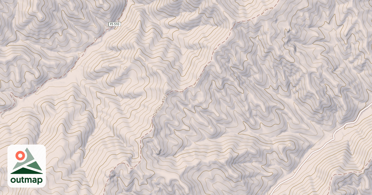 Map of Danskin #512