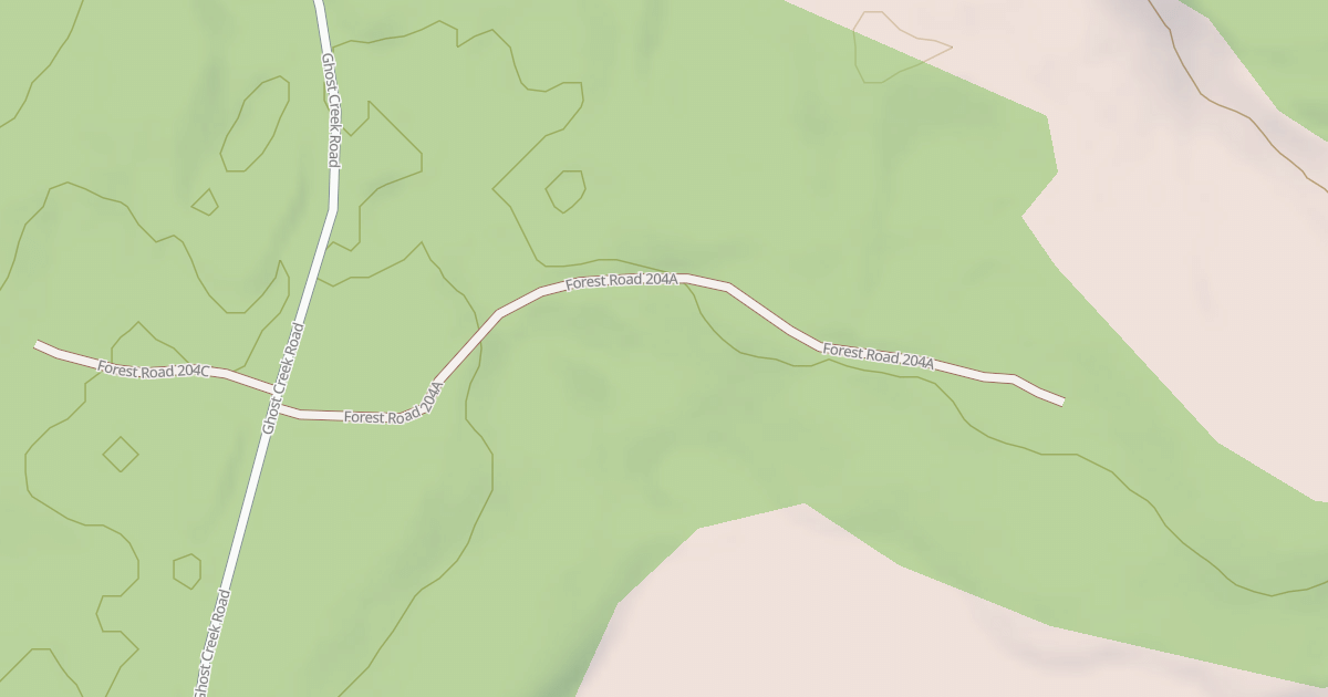 Map preview of FR 204A