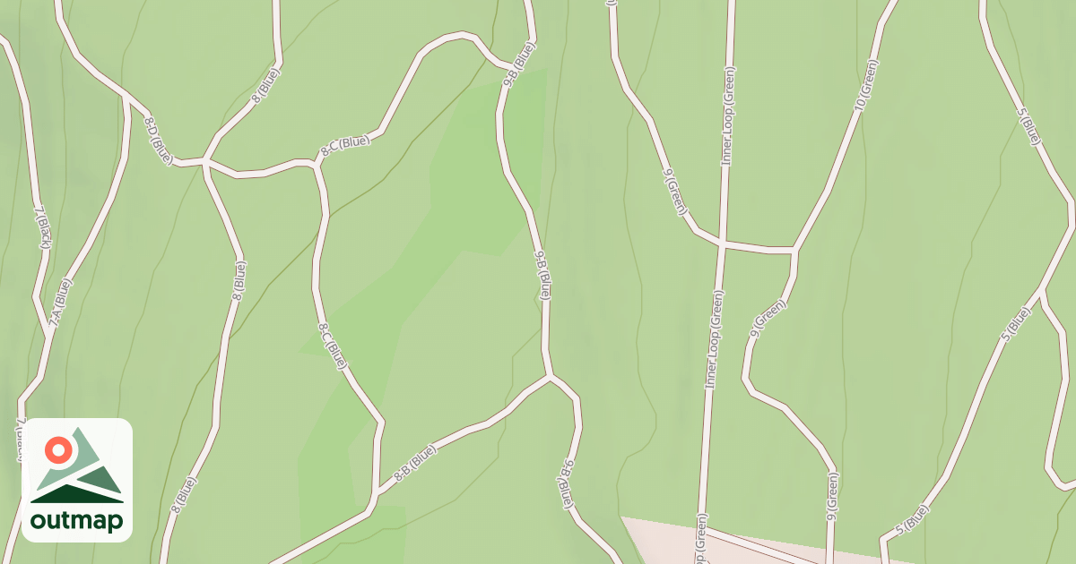Map of Rock Run ATV Trails
