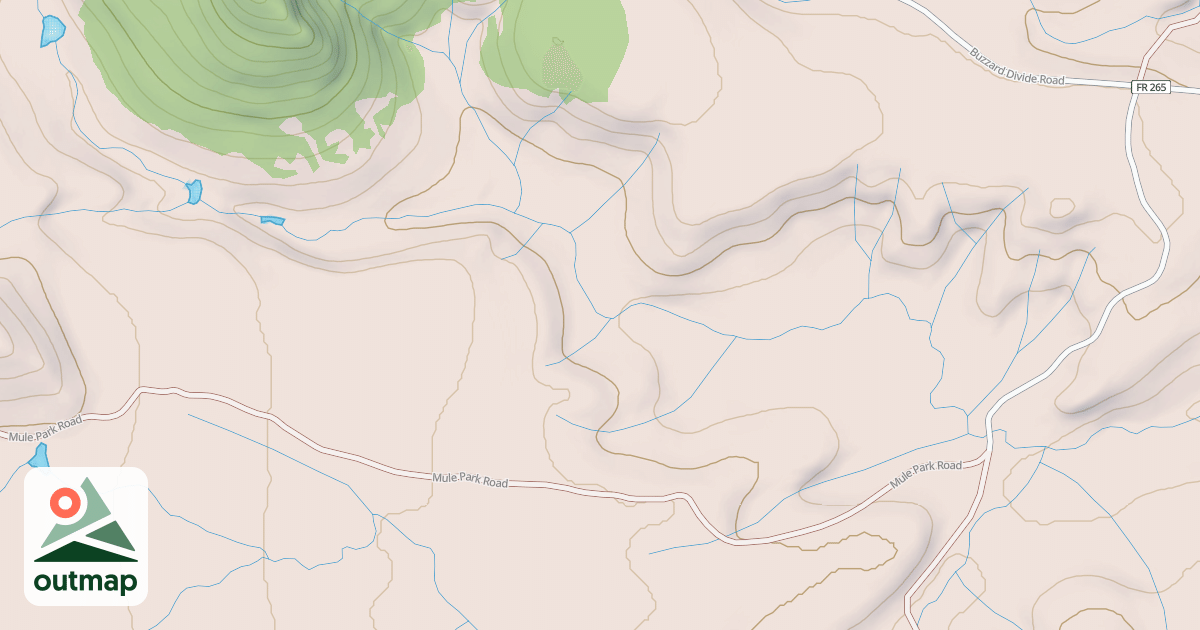 Map of MULE PARK