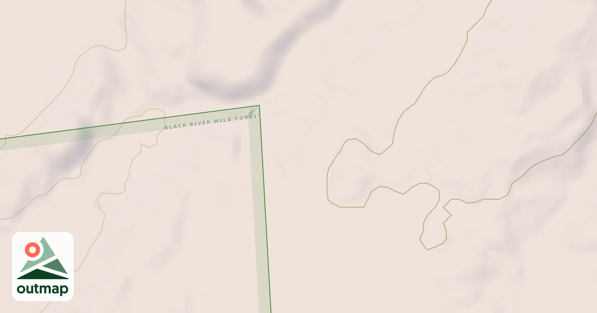 Map of Otter Lake - Brandy Lake Trail