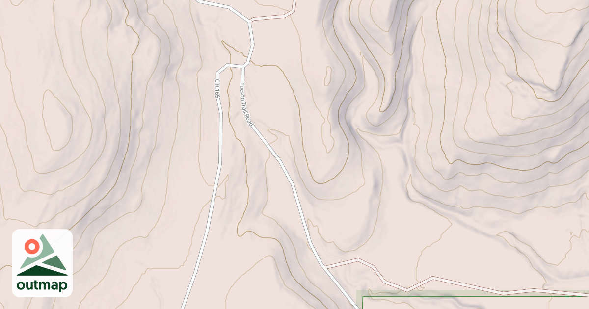 Map of TUCSON TRAIL
