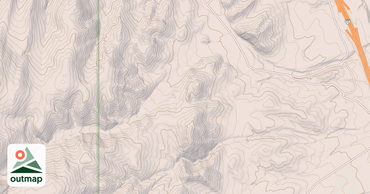 Map of BLM National GTLF Public Motorized Roads 0228db1e-201d-43f2-8bfd-0cd9baef5b14