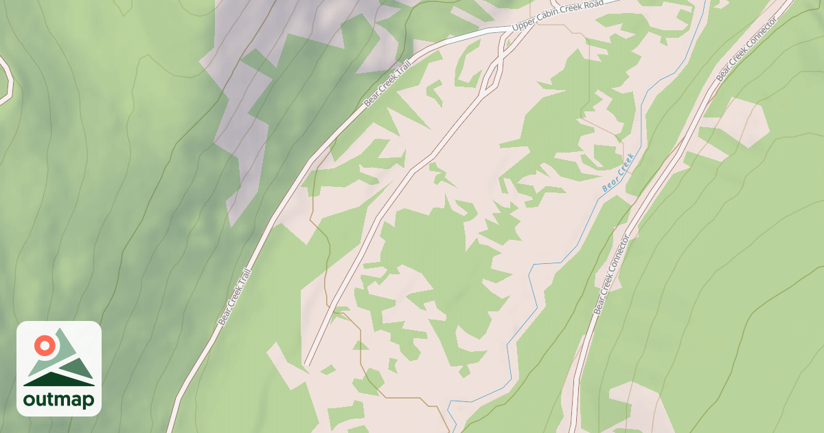 Map of DISPERSED CAMPING SPUR