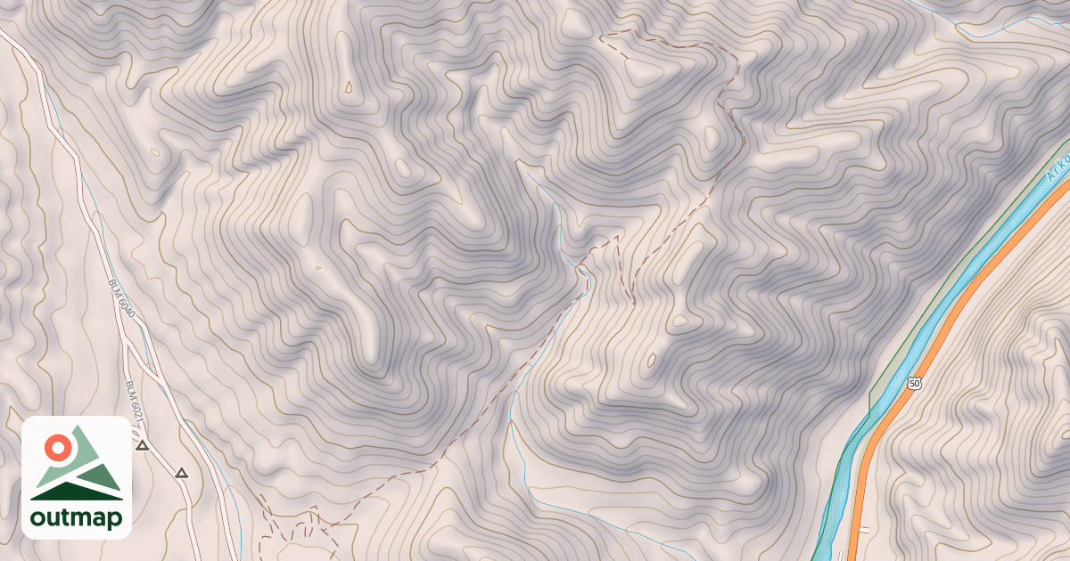 Map of Blm T6025