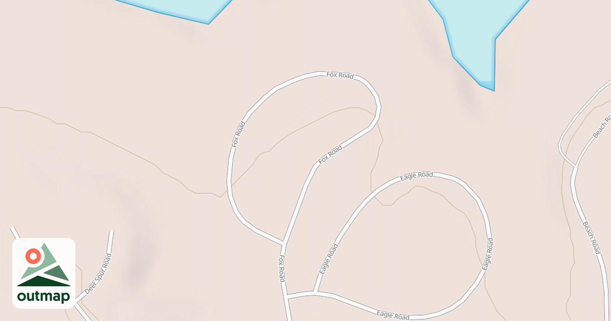 Map of ZILPO REC. AREA LOOP F