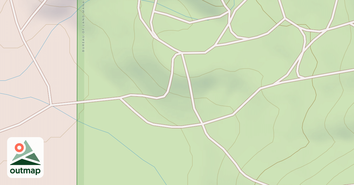 Map of BLM National GTLF Public Motorized Roads 5cb3000c-7716-4ea2-9a3d-05e304b54df0