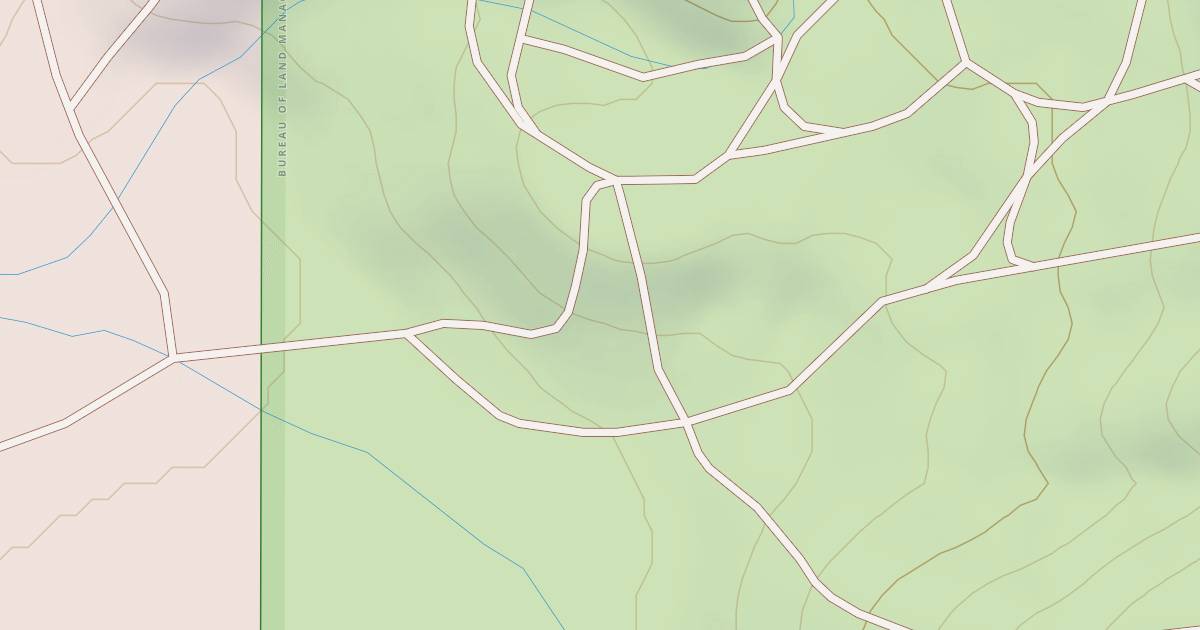Map preview of BLM National GTLF Public Motorized Roads 5cb3000c-7716-4ea2-9a3d-05e304b54df0