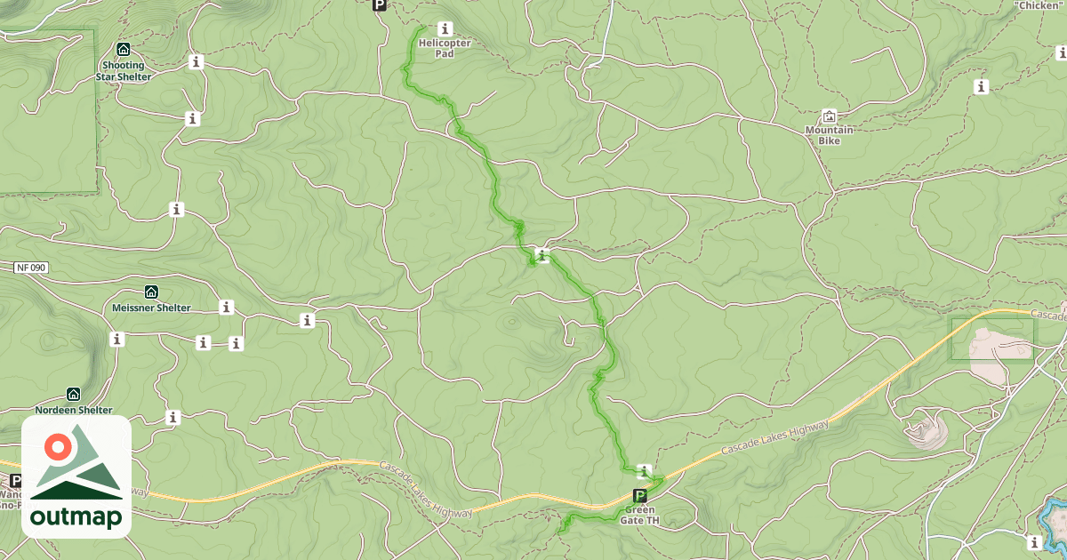 Map of Storm King