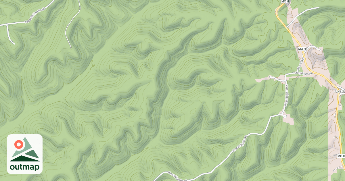 Map of BEACHLER RIDGE