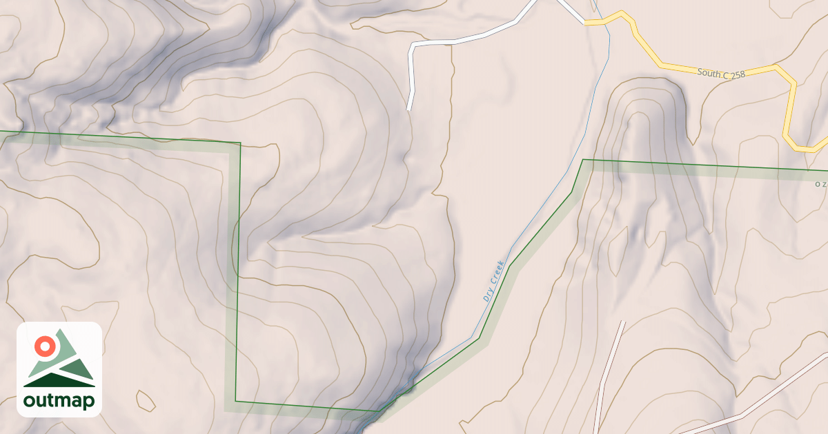 Map of CAMPBELL HOLLOW